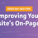 Improving Your Websites OnPage SEO