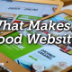 Make a Good Website