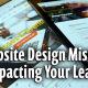 Website Mistakes Impacting Leads