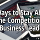 Stay Ahead of the Competition with a Website