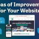 Areas of Improvement for Your Website