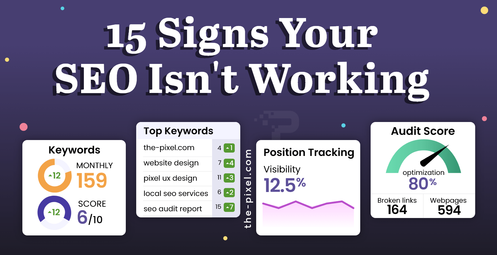 Signs your SEO strategy isn’t working - ThePixel