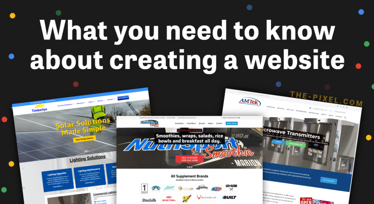 What you need to know about creating a website